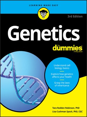 cover image of Genetics For Dummies